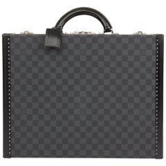 2013 Louis Vuitton Graphite Damier Coated Canvas Cotteville 45