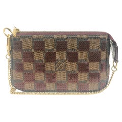 2013 Louis Vuitton monogram Brown sequins small handle bag 