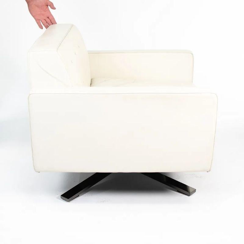 2013 Poltrona Frau Kennedee Swivel Lounge Chair by Jean-Marie Massaud in Leather For Sale 2