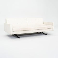2013 Poltrona Frau Kennedee Two-Seater Sofa by Jean-Marie Massaud White 2x Avail