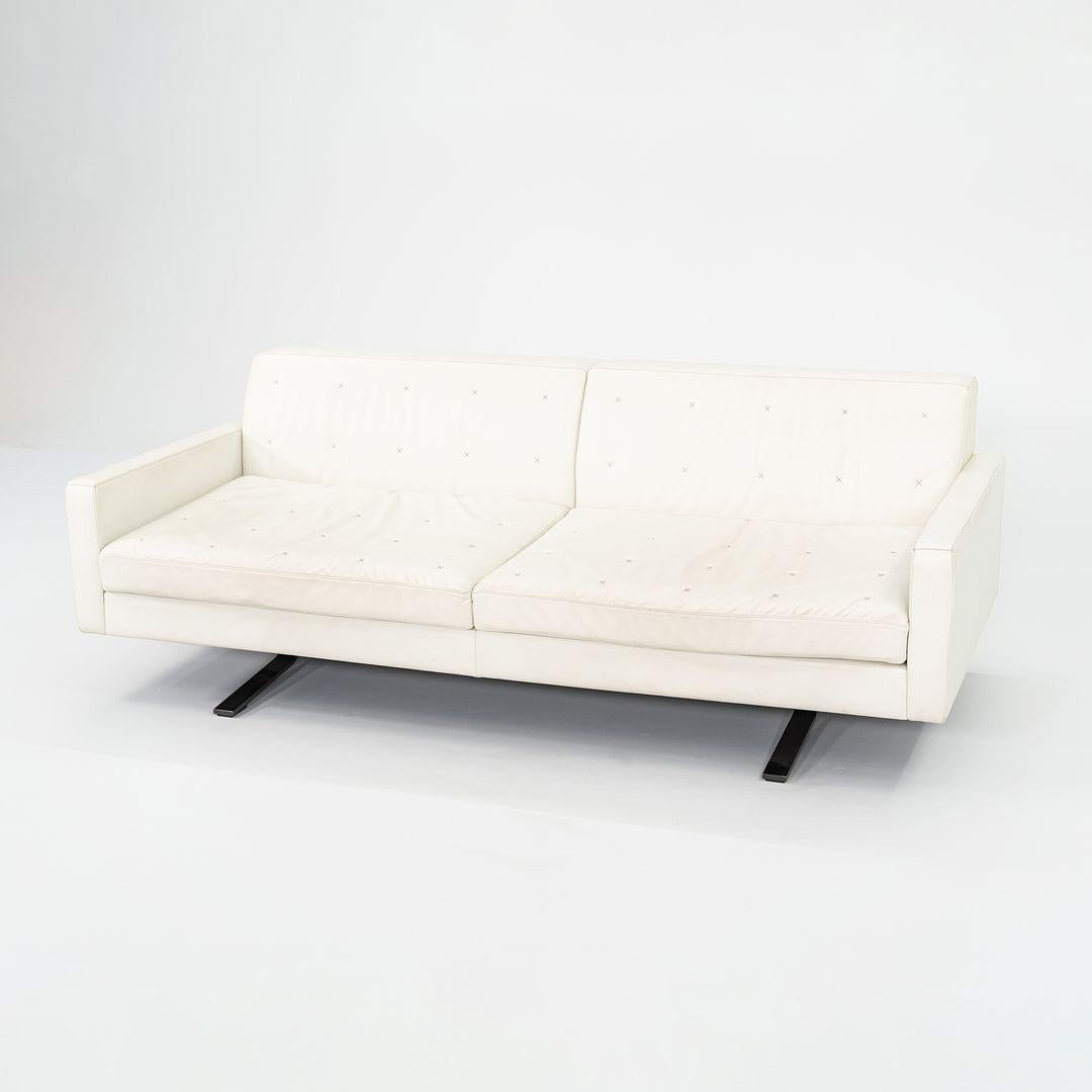 2013 Poltrona Frau Kennedee Zweisitzer-Sofa von Jean-Marie Massaud Weißes 2x Avail (Moderne) im Angebot