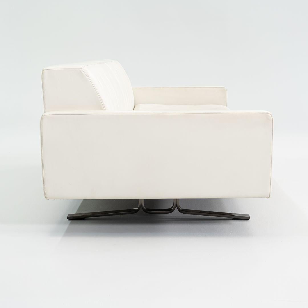 2013 Poltrona Frau Kennedee Zweisitzer-Sofa von Jean-Marie Massaud Weißes 2x Avail im Angebot 2