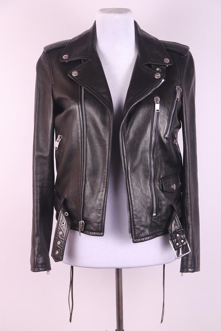 2013 Saint Laurent Leather Jacket For Sale at 1stDibs