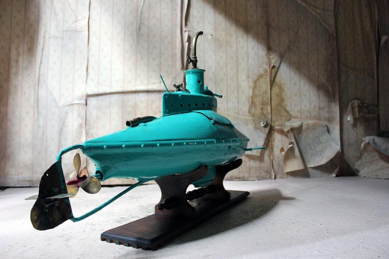 2013 Scratch Built ‘Seahorse’ Experimental Petrol Submarine; by Tom Petrusson 6