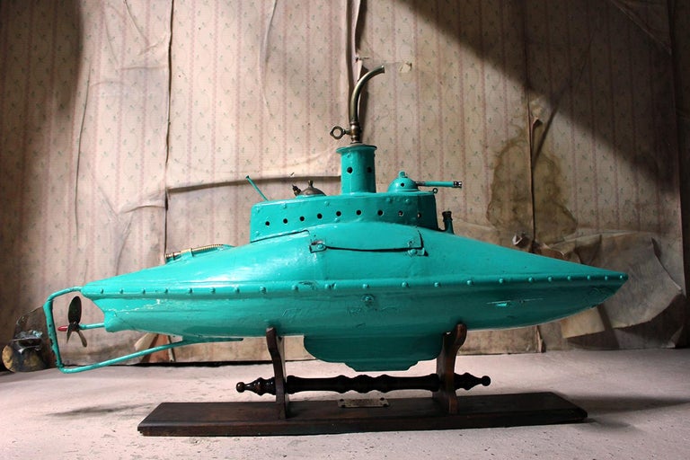 2013 Scratch Built ‘Seahorse’ Experimental Petrol Submarine; by Tom Petrusson 8