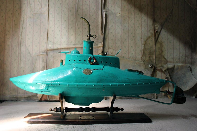 2013 Scratch Built ‘Seahorse’ Experimental Petrol Submarine; by Tom Petrusson 1