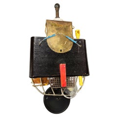 2013 Untitled "Assemblage" Found Art Wall Sculpture by Sharon Brooks w/ Catalog