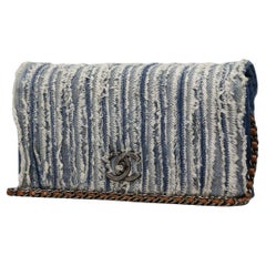 2014-2015 Denim Chanel clutch bag