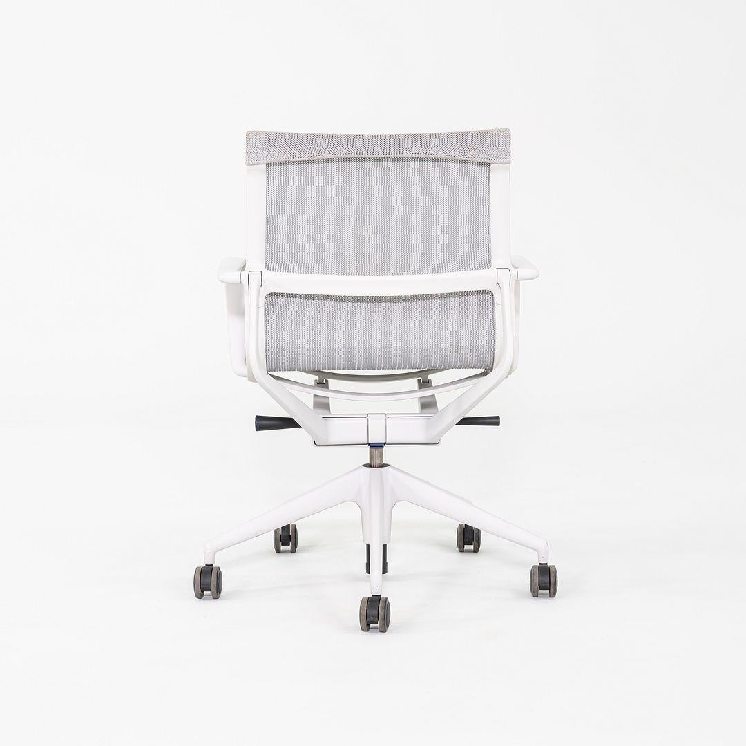 2014 Alberto Meda für Vitra Physix: Schreibtischstühle aus weißem Mesh, 12+ verfügbar (21. Jahrhundert und zeitgenössisch) im Angebot