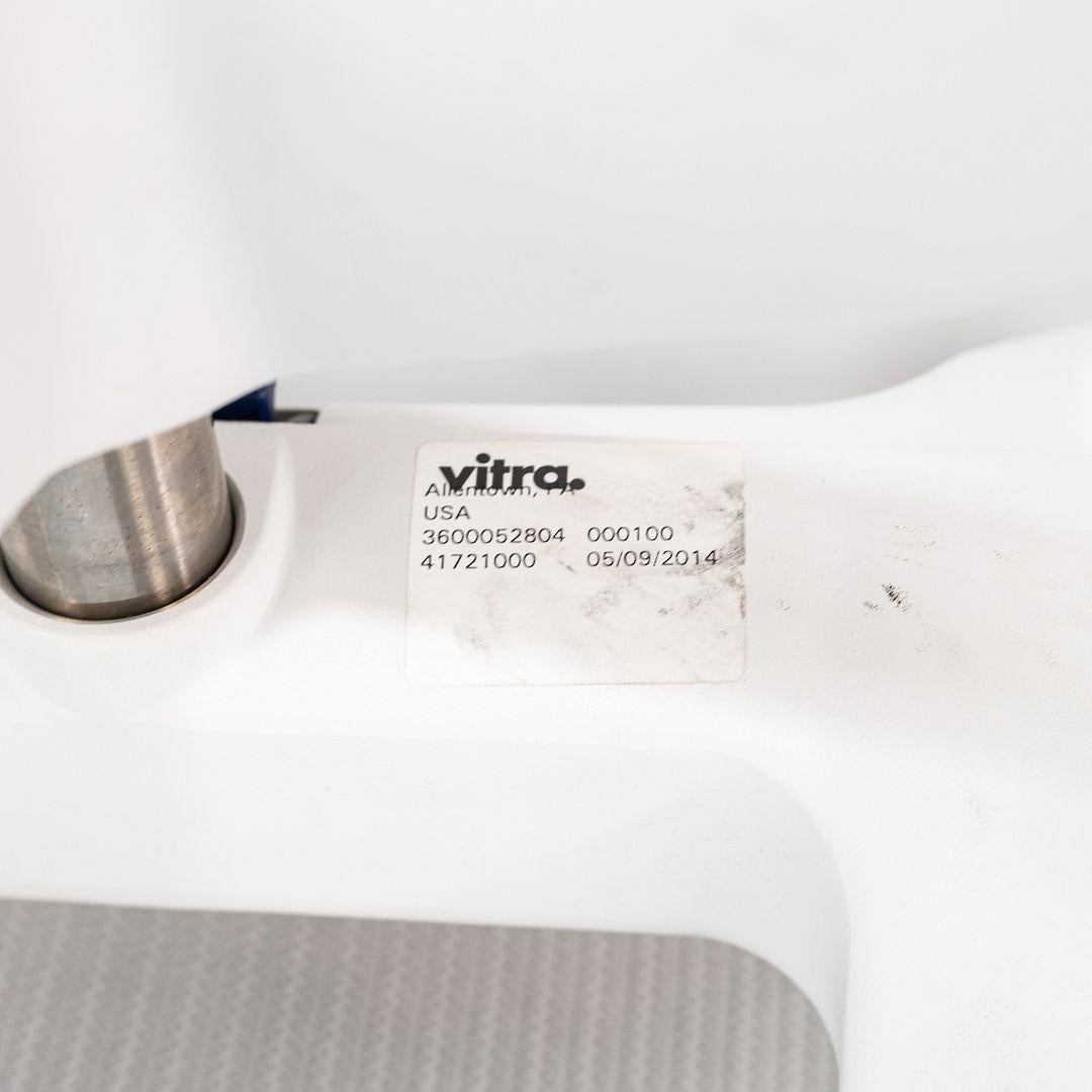 2014 Alberto Meda für Vitra Physix: Schreibtischstühle aus weißem Mesh, 12+ verfügbar im Angebot 1