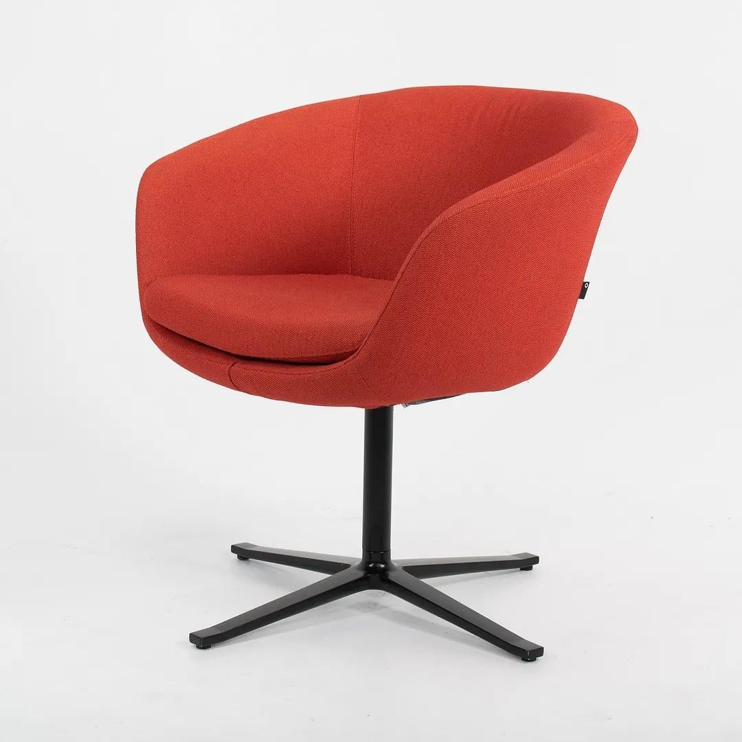Fabric 2014 Bob Lounge/Side Swivel Chair by Pearson Lloyd for Coalesse / Walter Knoll For Sale