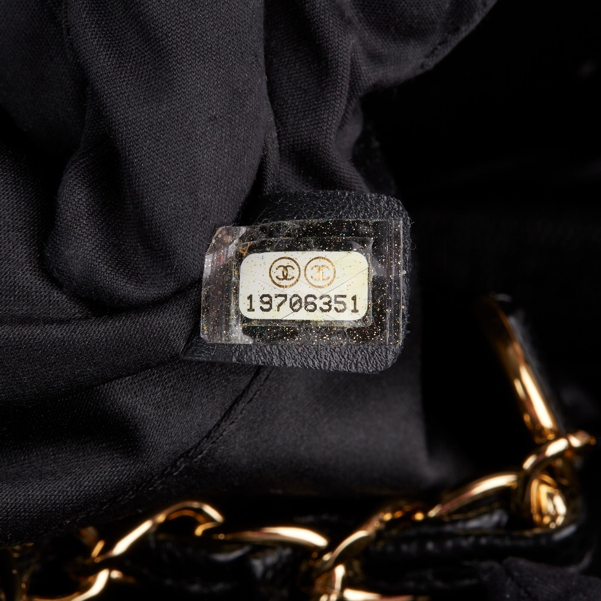 2014 Chanel Black Caviar Leather Grand Shopping Tote GST 3