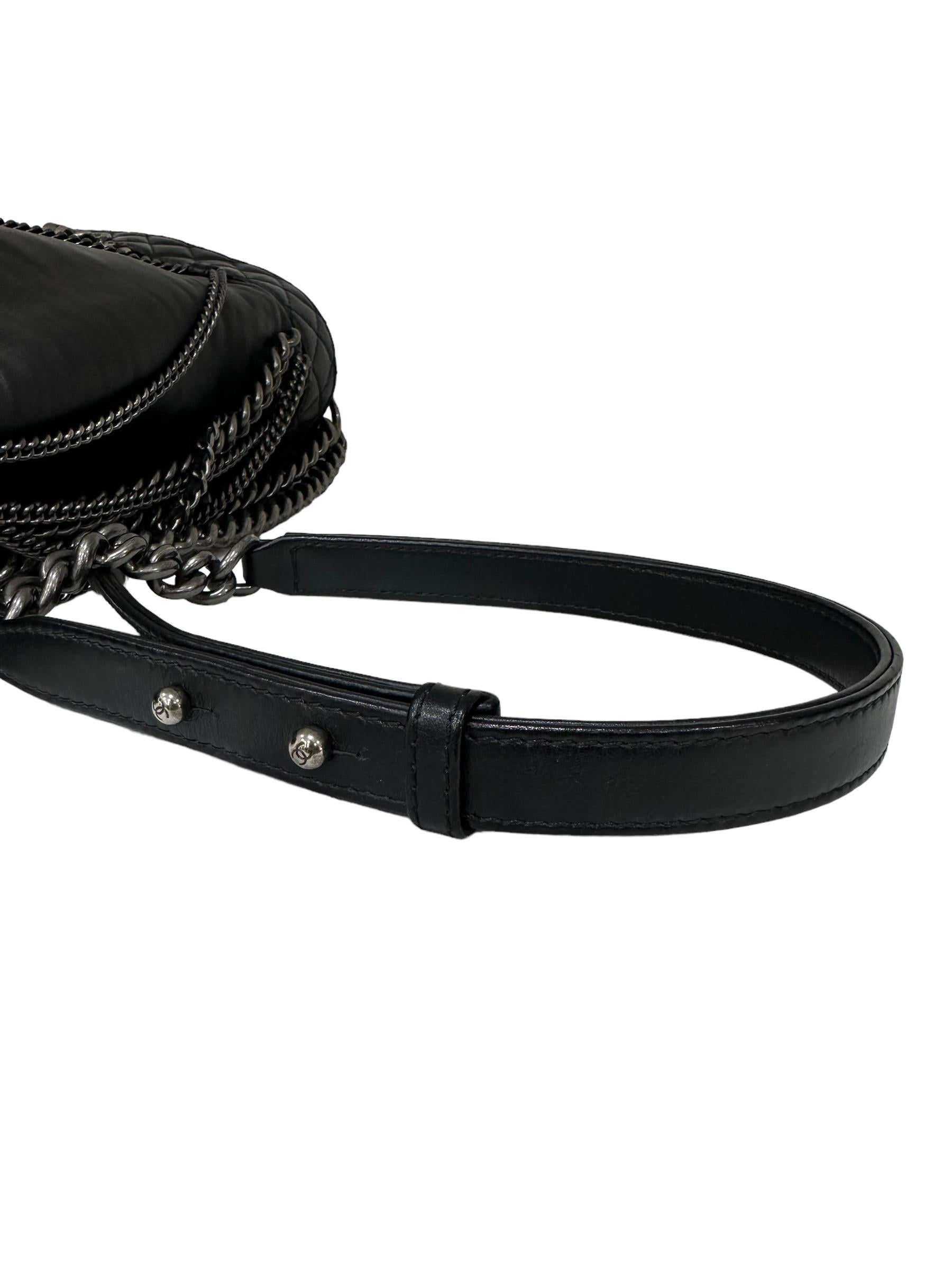 2014 Chanel Boy XL Limited Edition Shoulder Bag Multi Chains 6