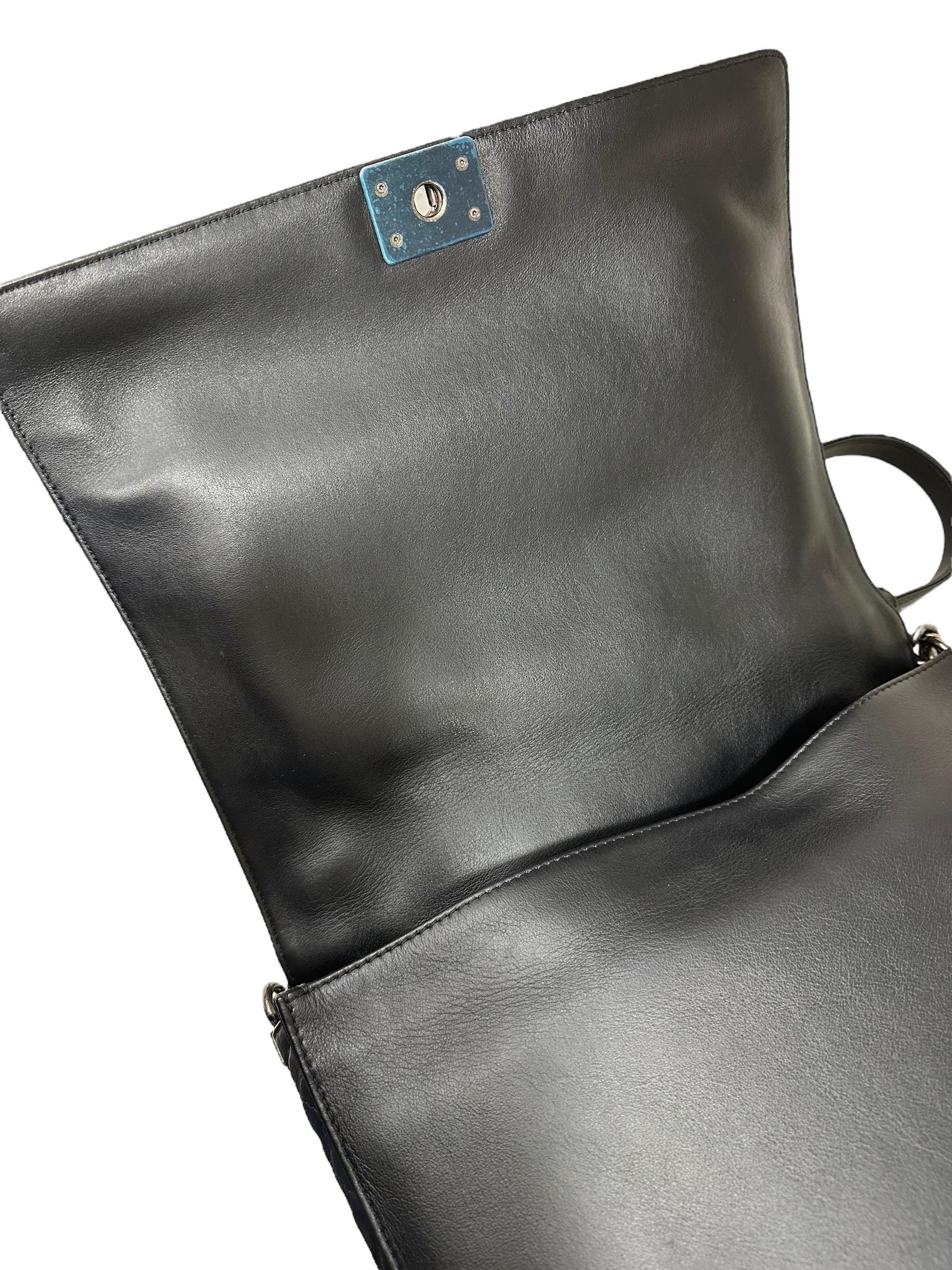 2014 Chanel Boy XL Limited Edition Shoulder Bag Multi Chains 7