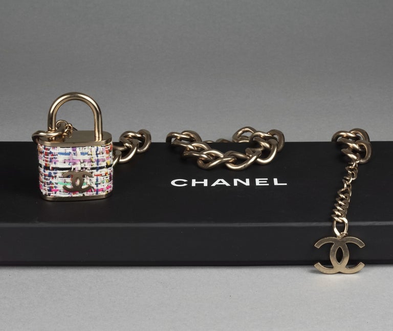 Chanel Padlock Necklace — BLOGGER ARMOIRE