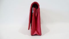 Chanel 2014 Quilted Patent Leather Wallet Crossbody Bag