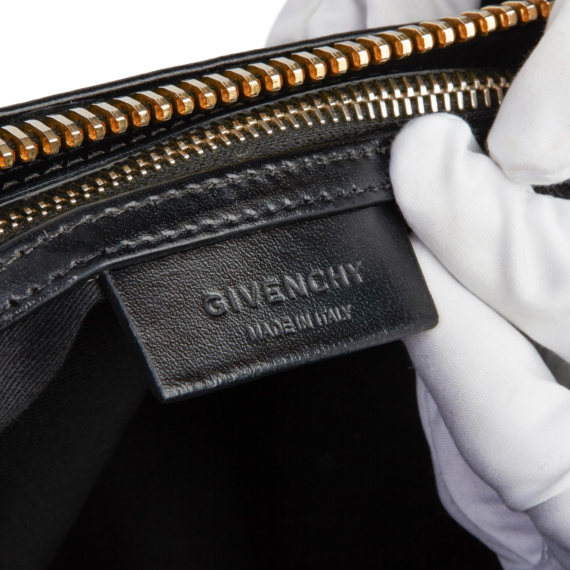 2014 Givenchy Black Smooth Calfskin Leather Medium Antigona 4