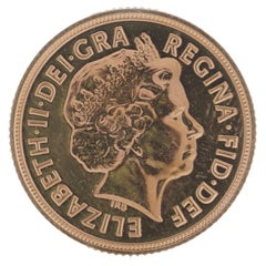 2014 Gold Sovereign - Elizabeth II Fourth Head