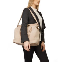 2014 Hermès Argile Swift Leather & Veau Grizzly Suede Toolbox 33