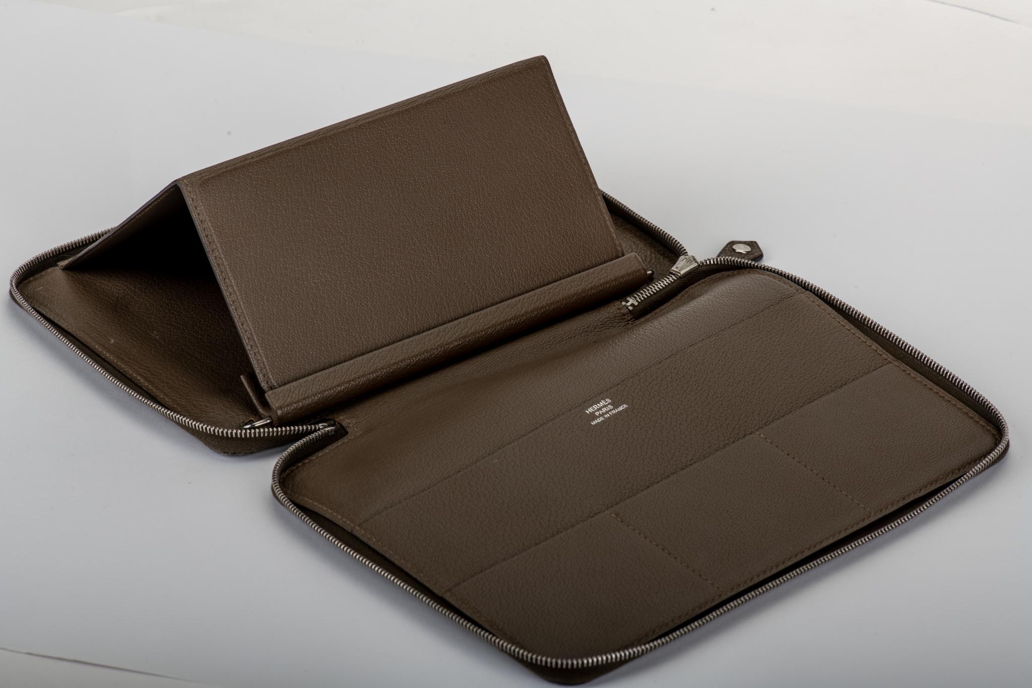 2014 Hermes Etoupe Mini Ipad Hülle (Schwarz)