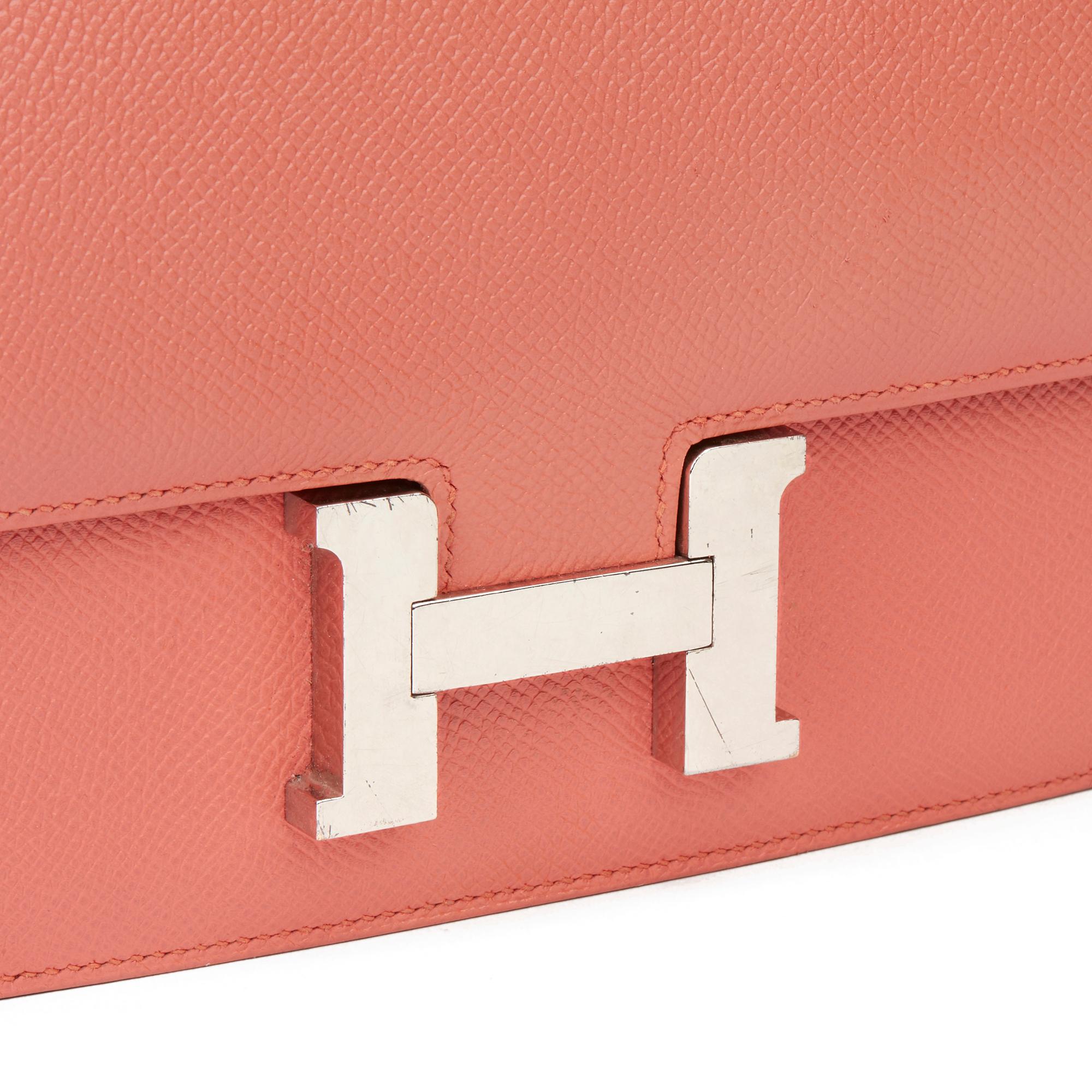 2014 Hermès Flamingo Epsom Leather Constance Elan 1