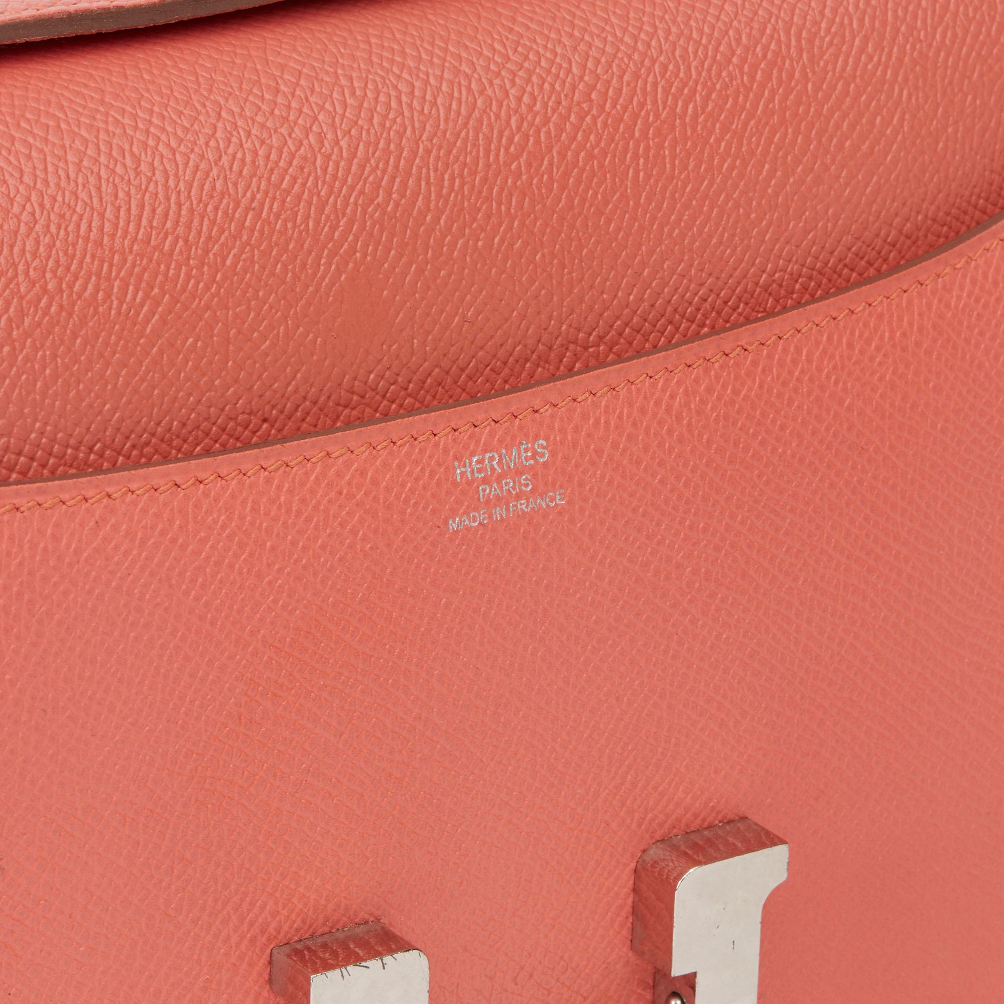 2014 Hermès Flamingo Epsom Leather Constance Elan 2