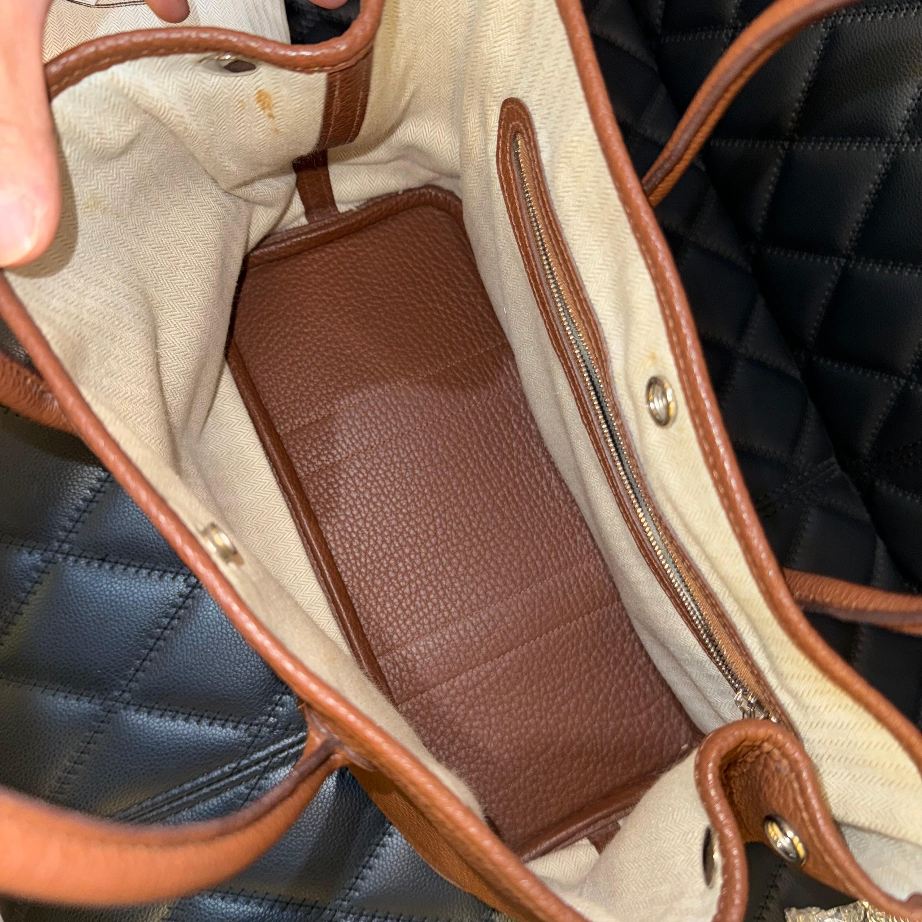 2014 Hermes Marron D’Inde Negonda Garden Party 30 Bag In Good Condition In Jakarta, Daerah Khusus Ibukota Jakarta