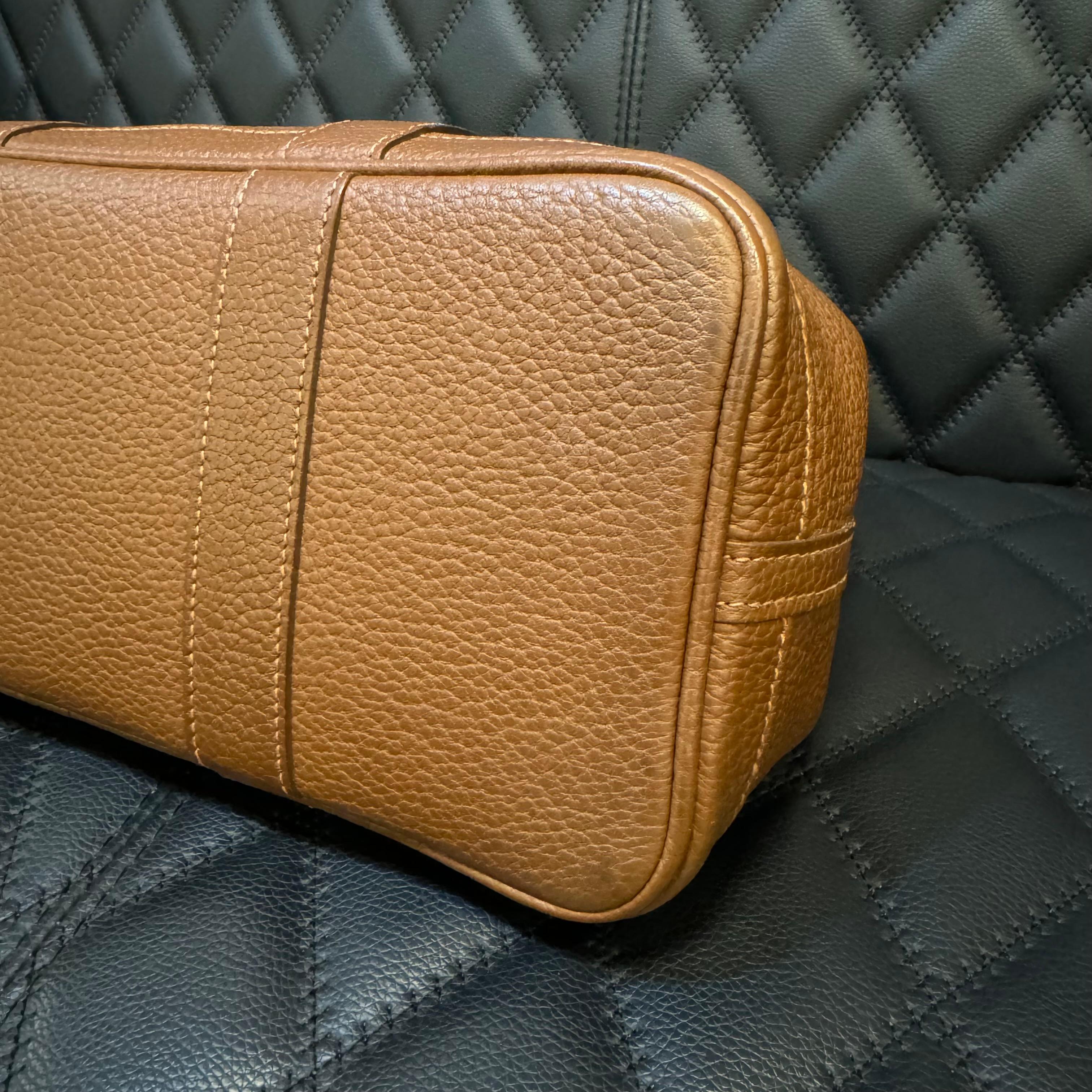 2014 Hermes Marron D’Inde Negonda Garden Party 30 Bag 1