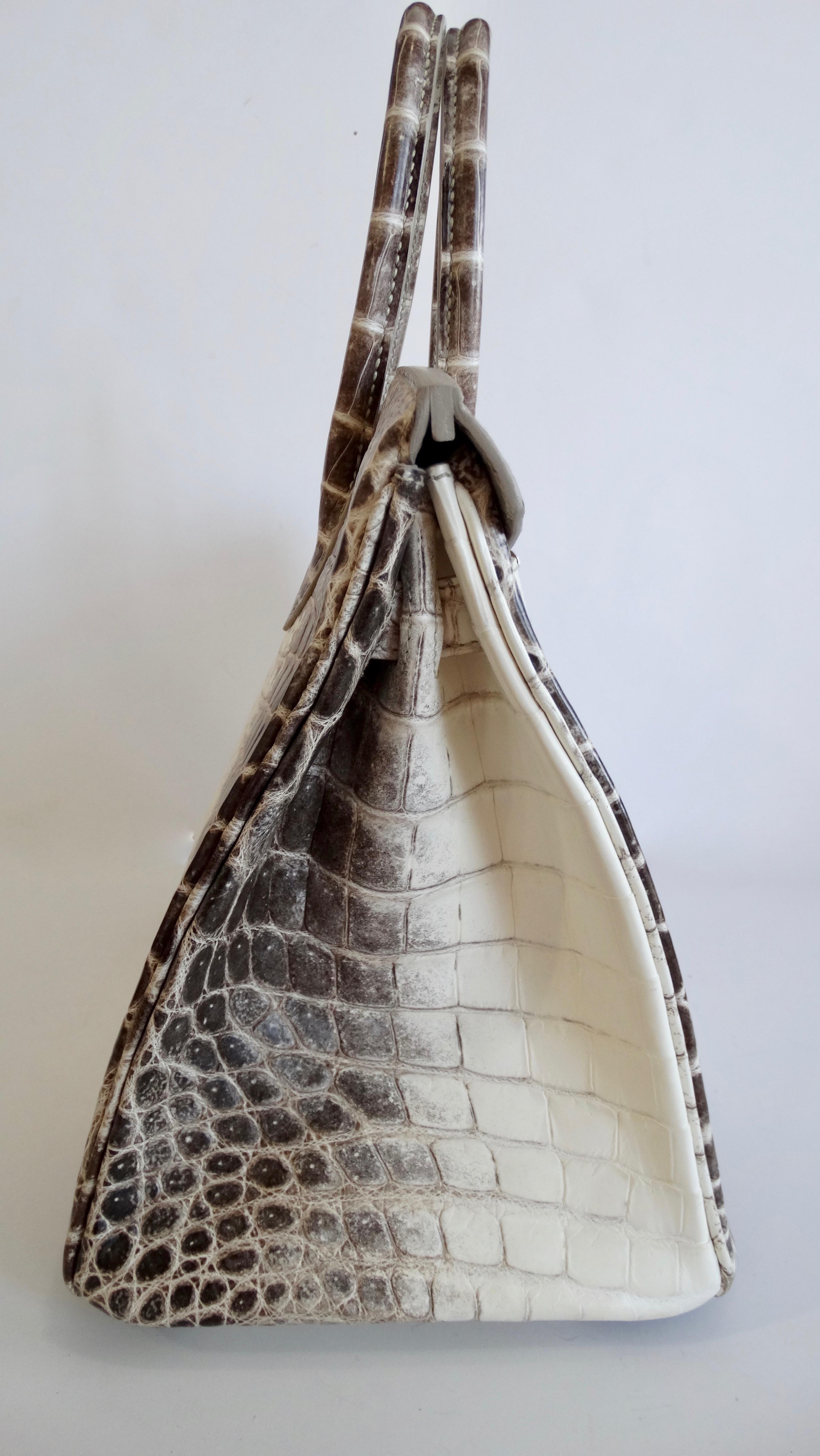 Himalayan Crocodile Birkin - 3 For Sale on 1stDibs