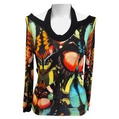 2014 Jean Paul Gaultier Soleil Butterfly Top NWT