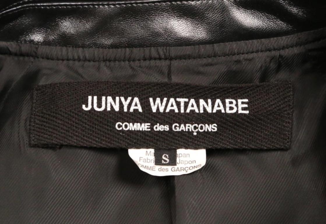 2014 JUNYA WATANABE COMME DES GARCONS patchwork runway poncho In Good Condition In San Fransisco, CA