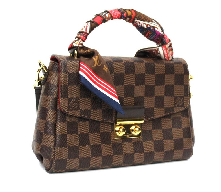 2014 Louis Vuitton Damier Ebene Leather Mètis Bag at 1stDibs