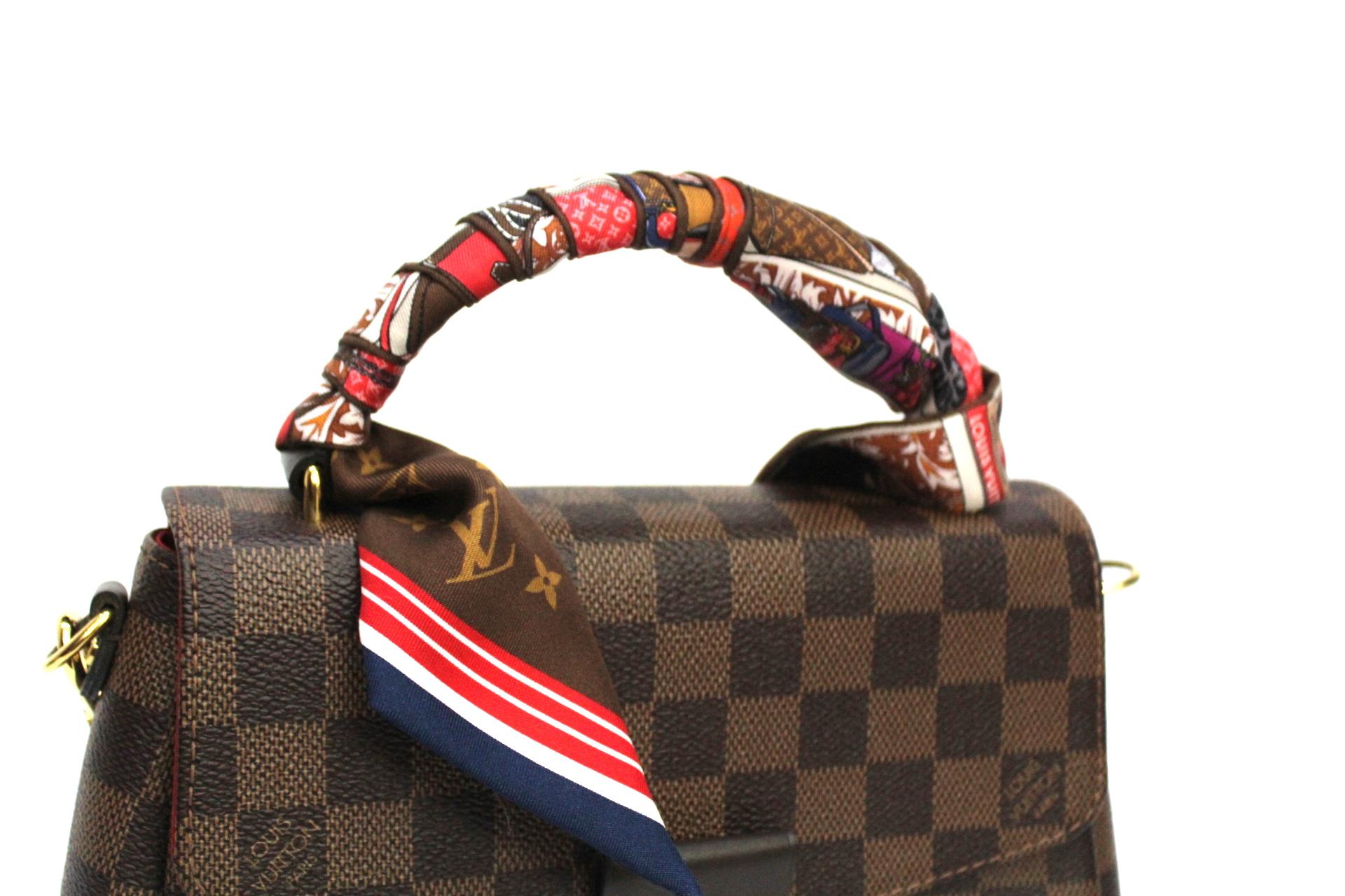 2014 Louis Vuitton Damier Ebene Leather Mètis Bag 1