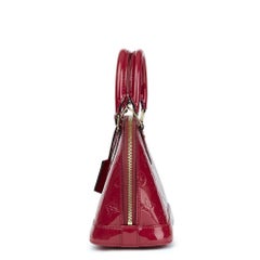 2014 Louis Vuitton Indian Rose Vernis Leather Alma BB
