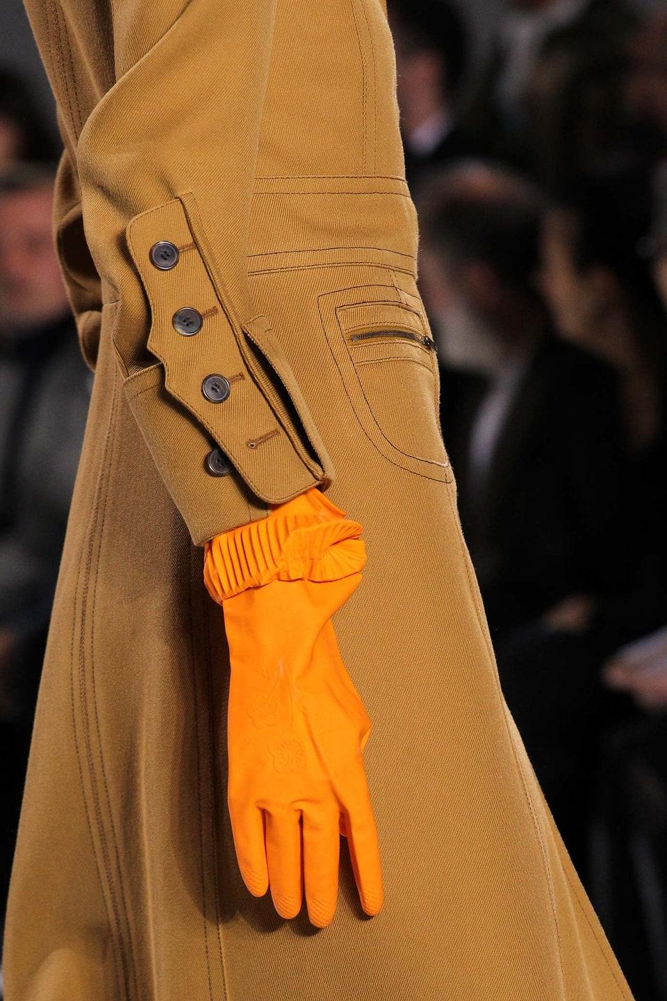 2014 MARGIELA by JOHN GALLIANO long gabardine RUNWAY coat 12