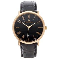 2014 Maurice Lacroix Les Classiques Rose Gold LC6007-PG101-310-1 Wristwatch