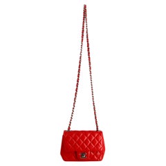 2014 Mini sac à main Chanel Square Classic Lambskin Flap