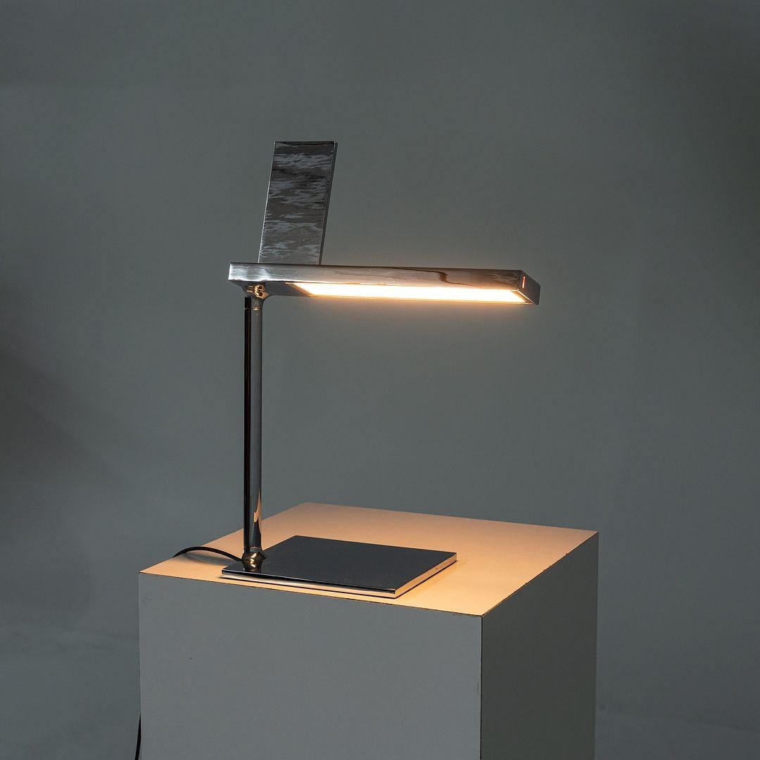 2014 Philippe Starck for Flos D'e-light Table Lamp in Chrome For Sale 3