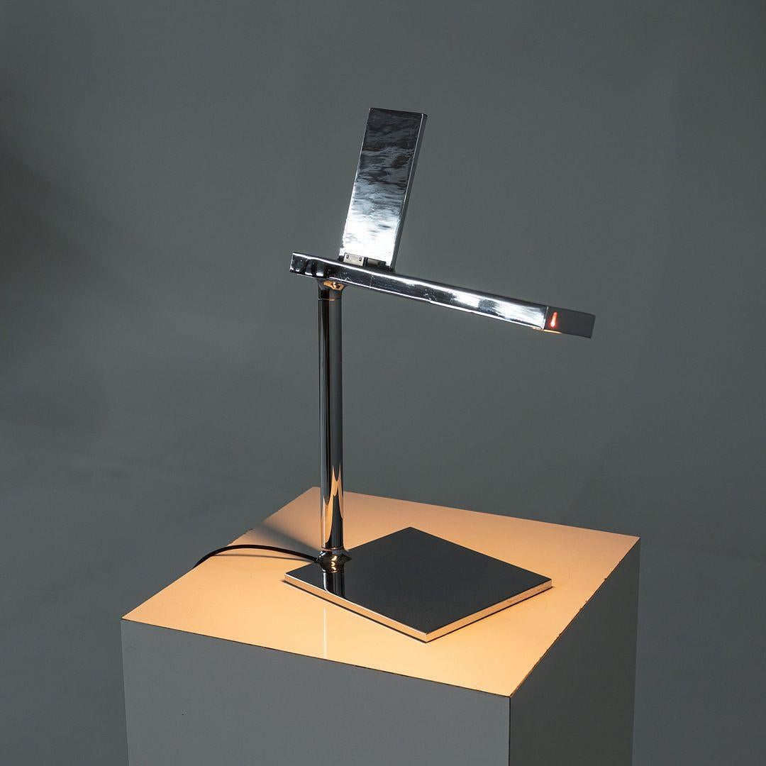 2014 Philippe Starck for Flos D'e-light Table Lamp in Chrome For Sale 4