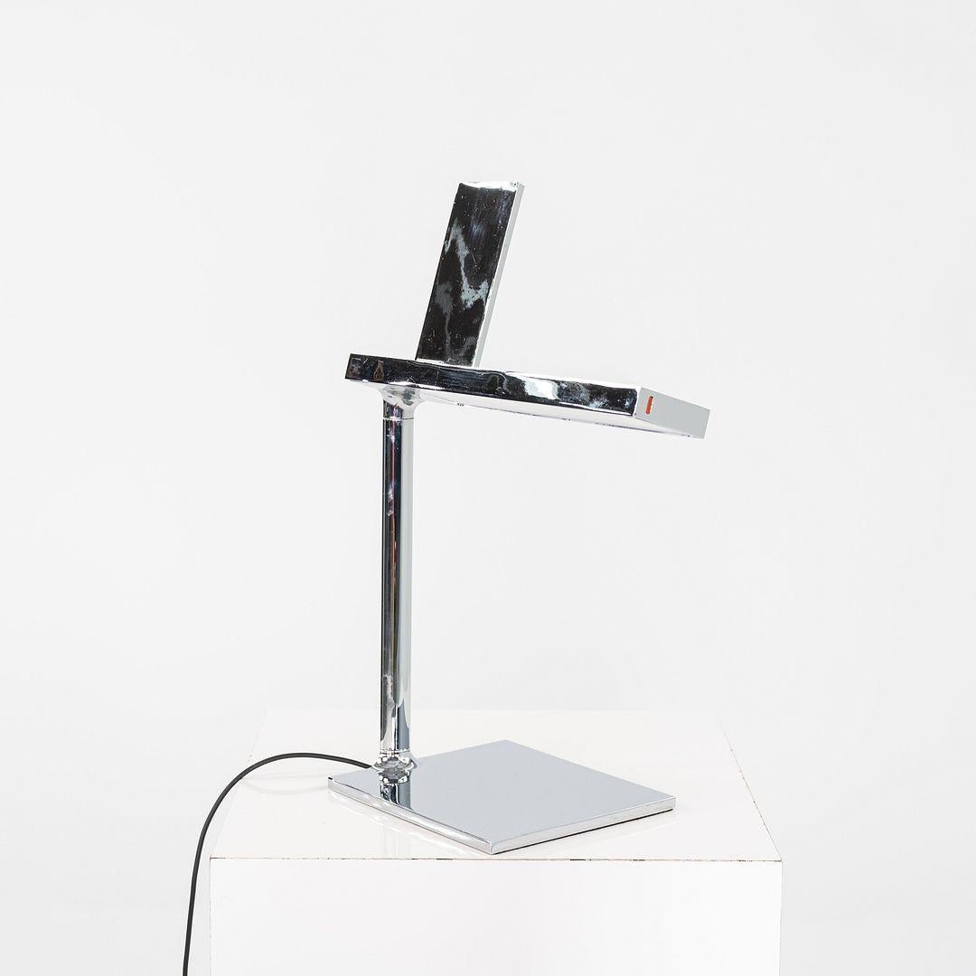 Italian 2014 Philippe Starck for Flos D'e-light Table Lamp in Chrome For Sale