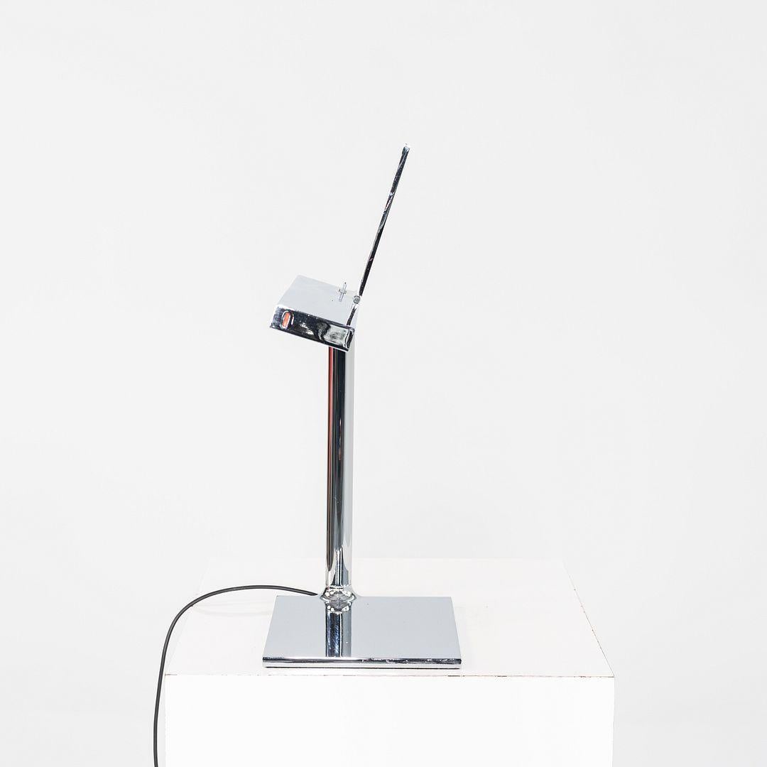 2014 Philippe Starck for Flos D'e-light Table Lamp in Chrome In Good Condition For Sale In Philadelphia, PA