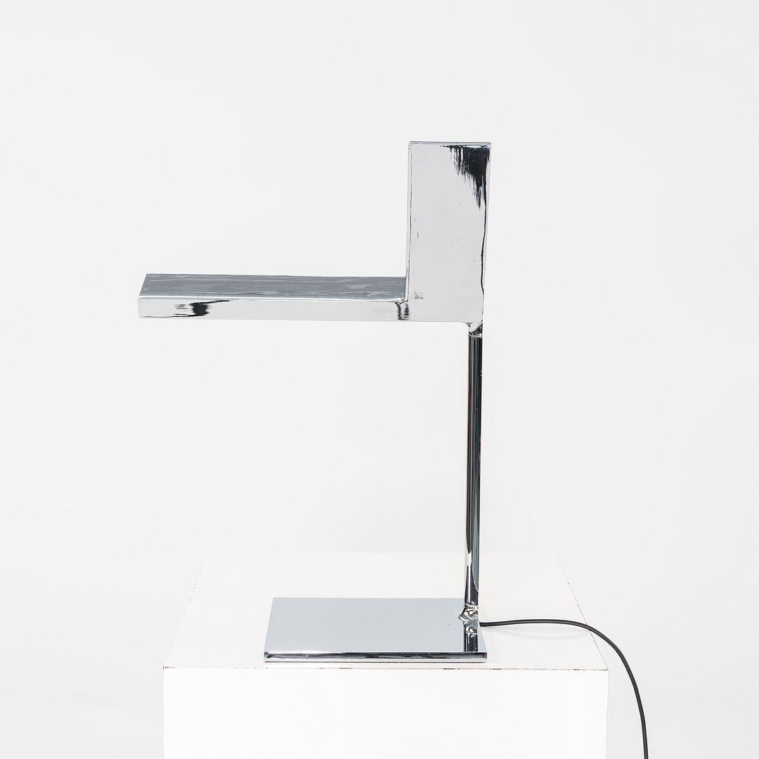Contemporary 2014 Philippe Starck for Flos D'e-light Table Lamp in Chrome For Sale