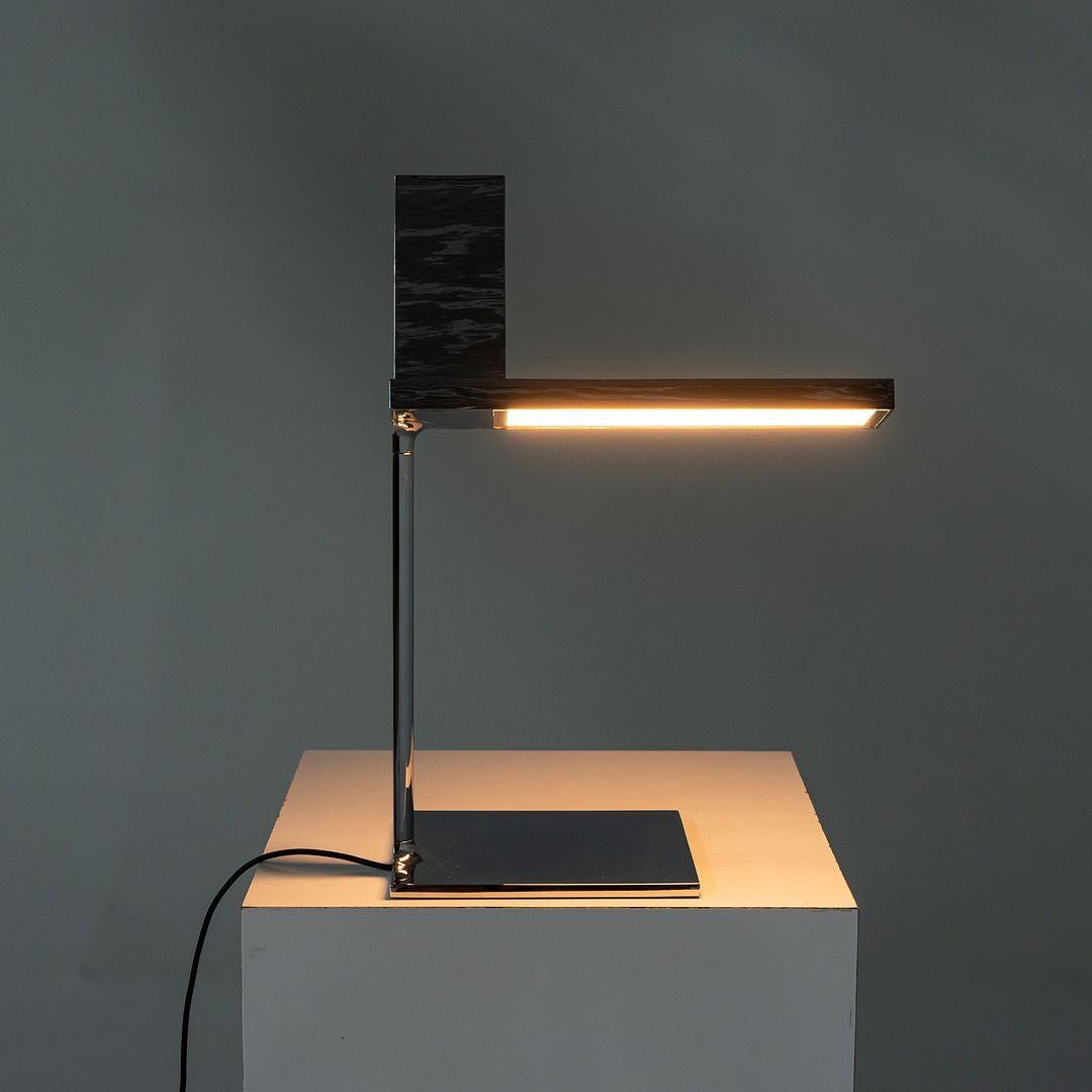 2014 Philippe Starck for Flos D'e-light Table Lamp in Chrome For Sale 2