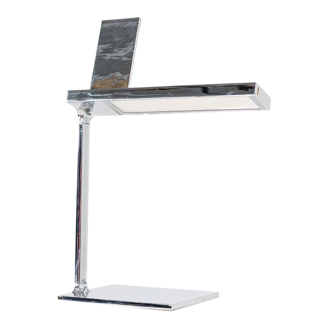 2014 Philippe Starck for Flos D'e-light Table Lamp in Chrome For Sale