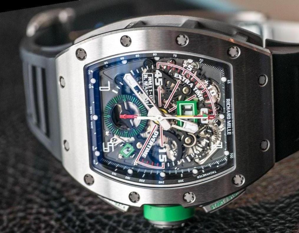 2014 Richard Mille RM11-01 Roberto Mancini Titanium 50mm en vente 3