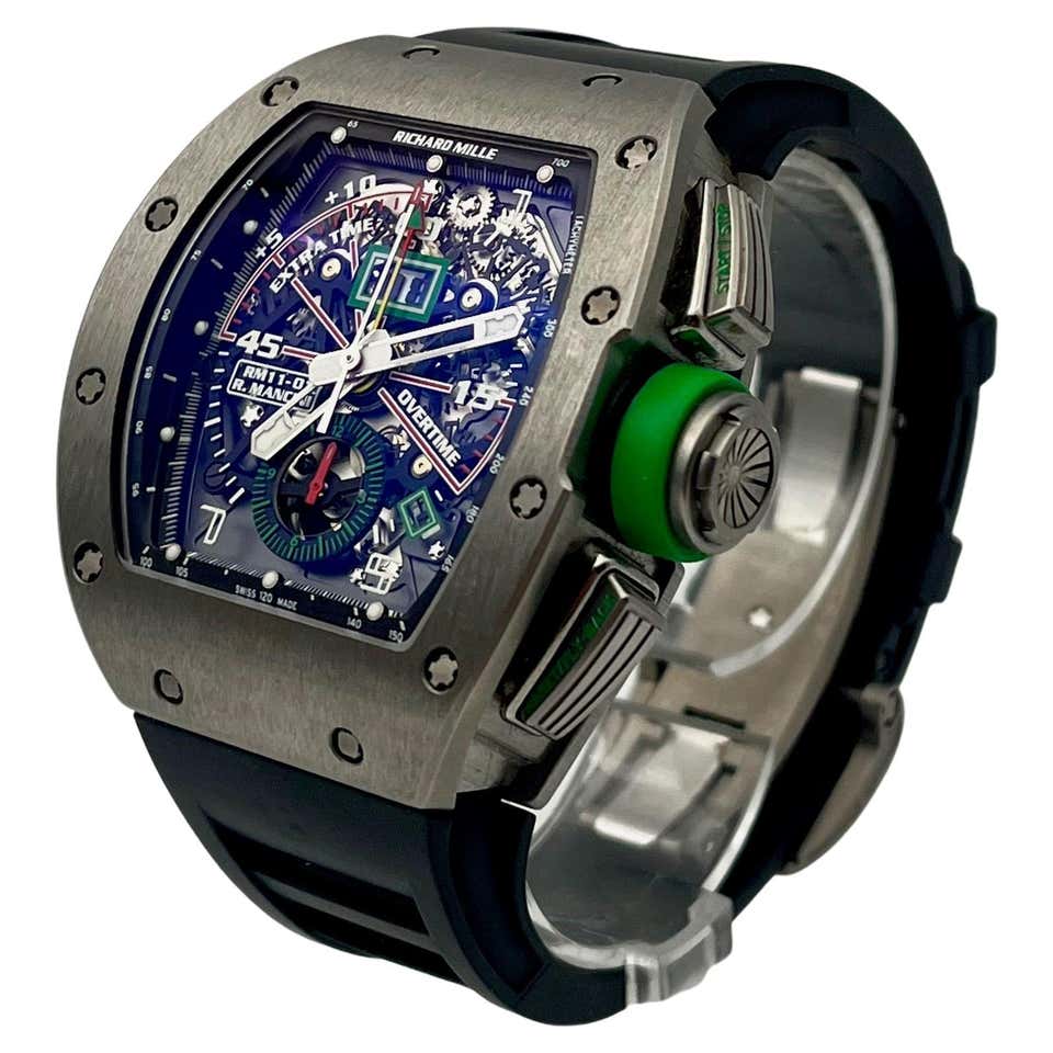 Rm023 Richard Mille Titanium 45mm Skeletonized Automatic Wristwatch Ref RM023 ...
