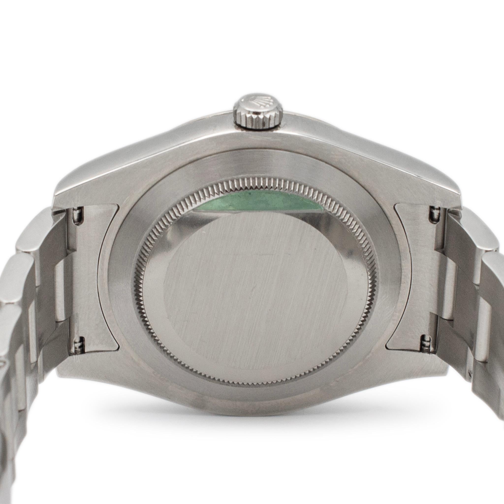 Rolex Datejust II 41MM 116334 Austernblaue Edelstahluhr mit römischem Zifferblatt, 2014 Damen