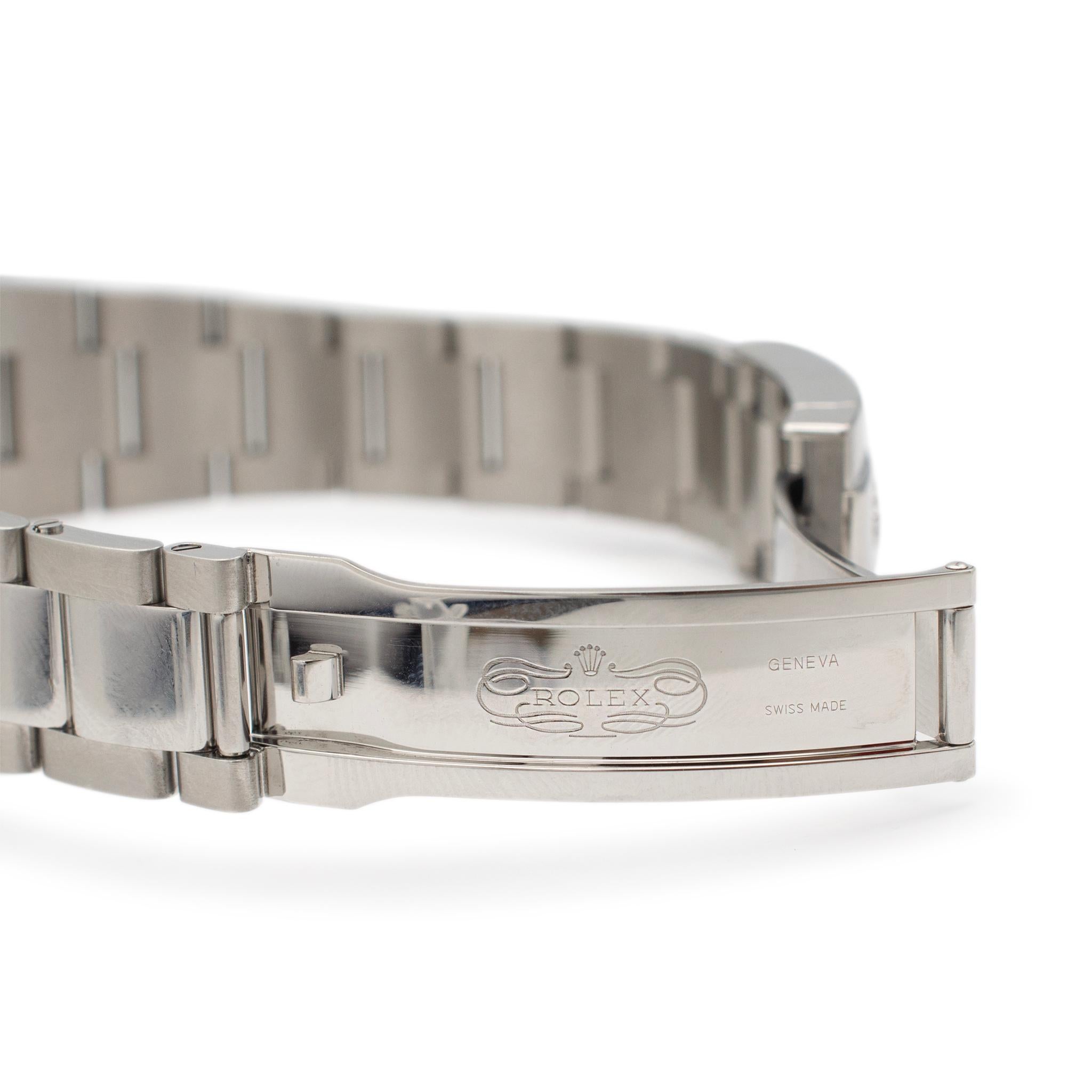 Rolex Datejust II 41MM 116334 Austernblaue Edelstahluhr mit römischem Zifferblatt, 2014 1