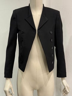 2014 Saint Laurent by Hedi Slimane military officer blazer