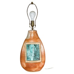 2014 New Mexico Art Pottery W. Kohler Co Table Lamp & Shade Patinated Copper